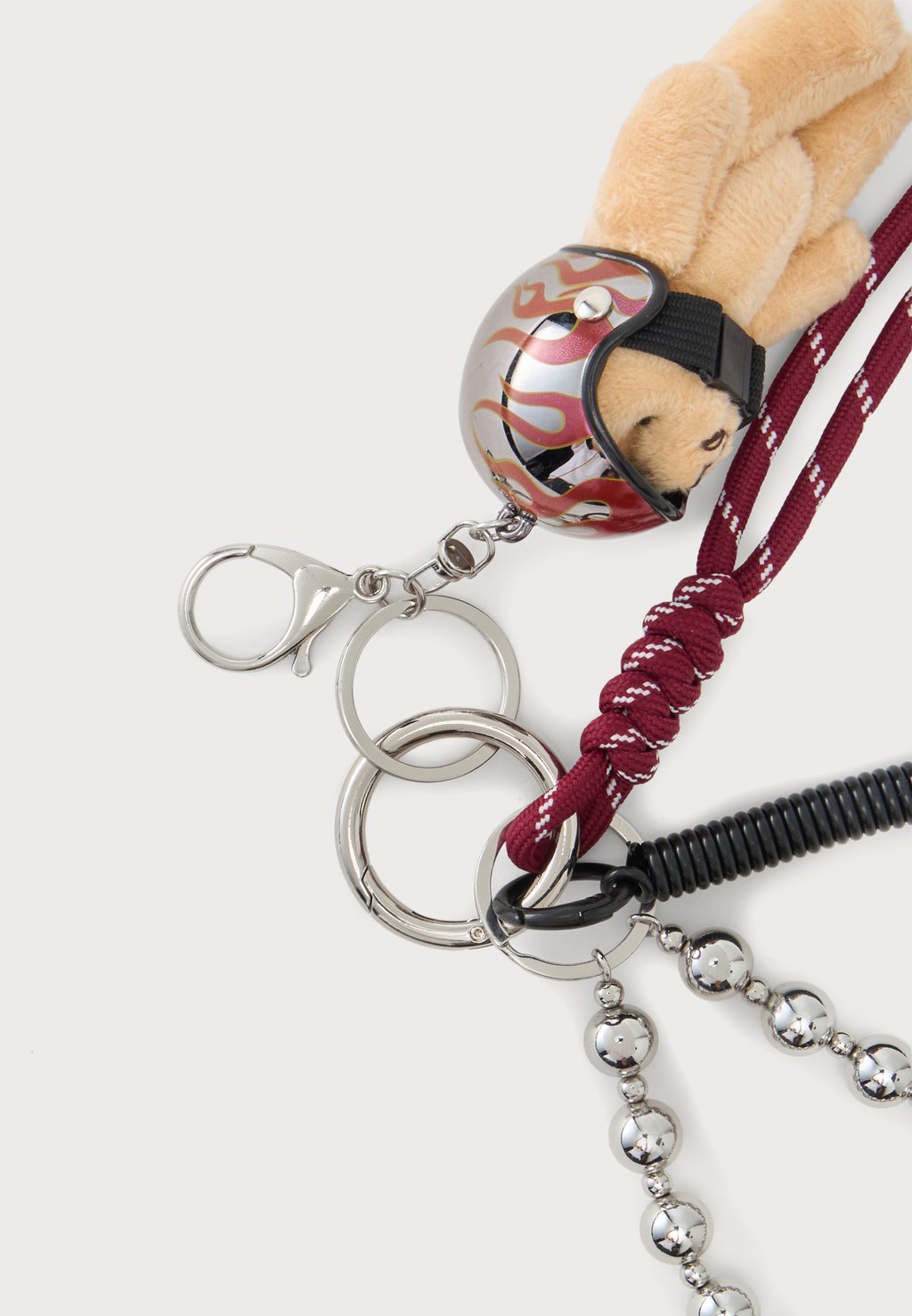 Unisex keyring - black/multi-coloured
