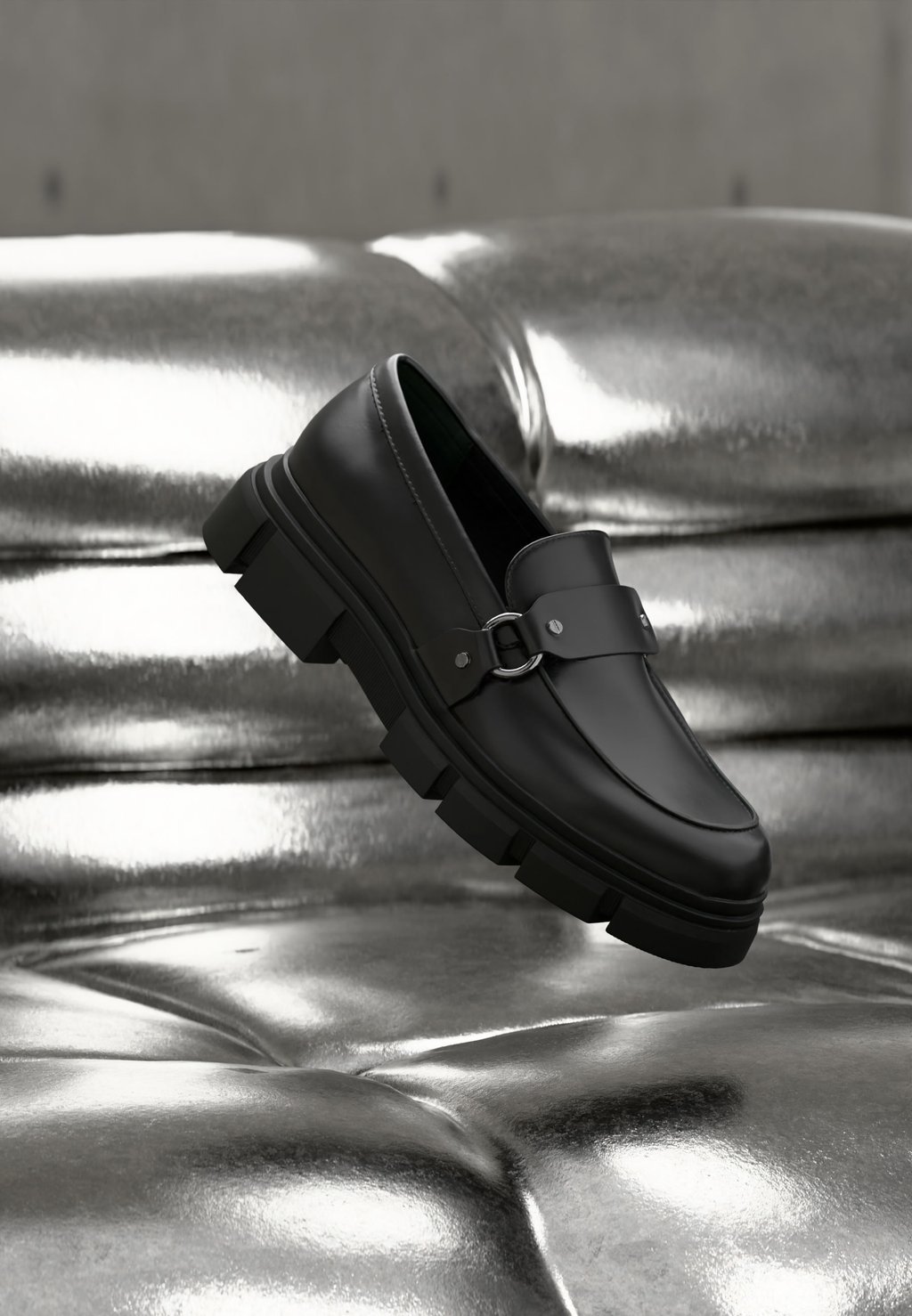 Unisex slip-on shoes - black