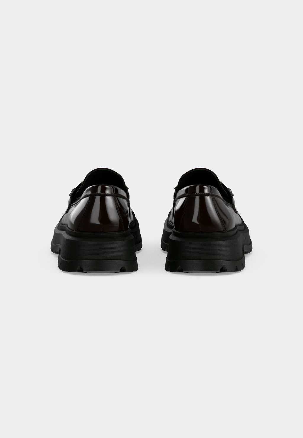 Unisex slip-on shoes - burgundy