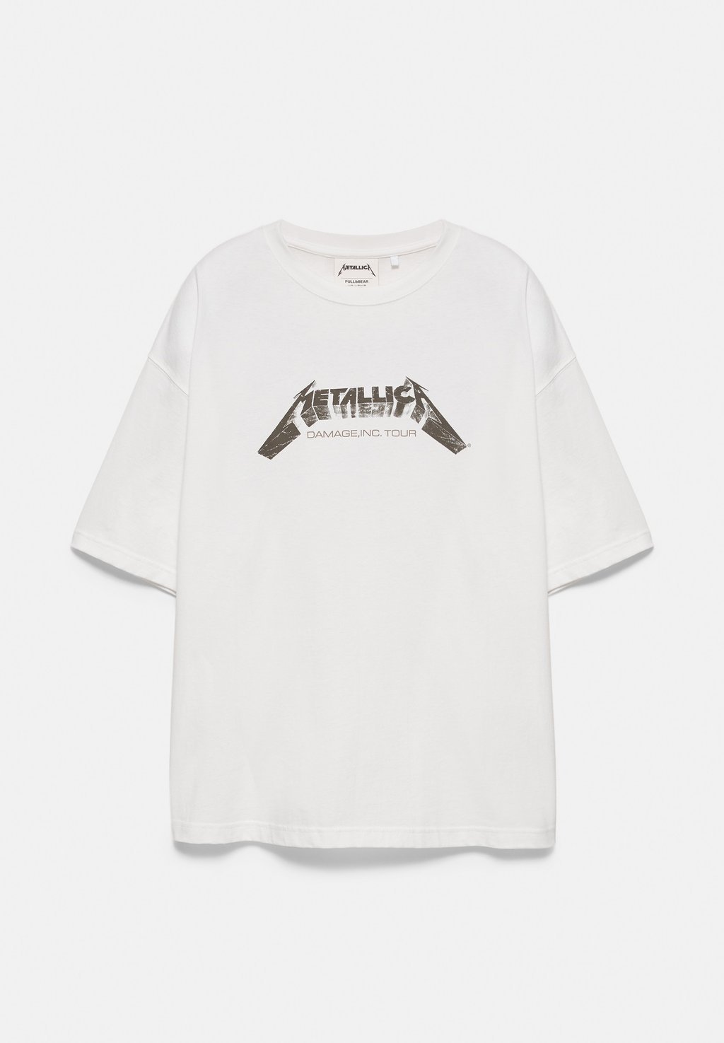 Relaxed fit printed T-shirt - white