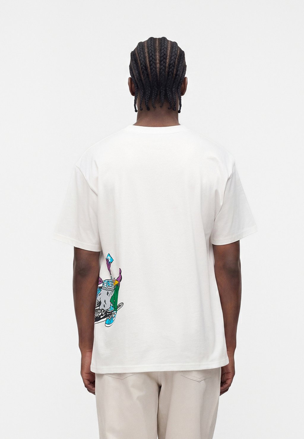 Printed T-shirt - white