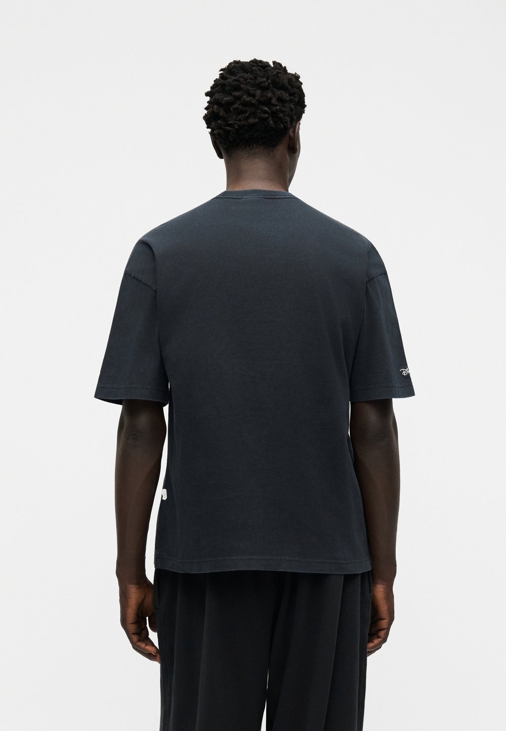 Unisex printed T-shirt - black