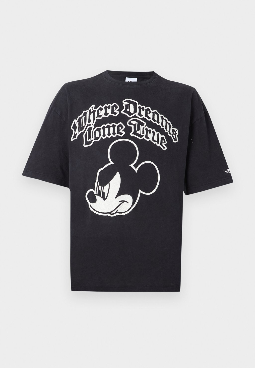 Unisex printed T-shirt - black