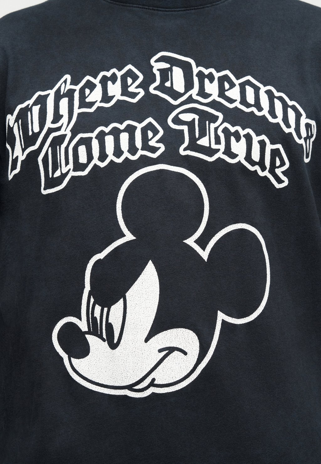 Unisex printed T-shirt - black