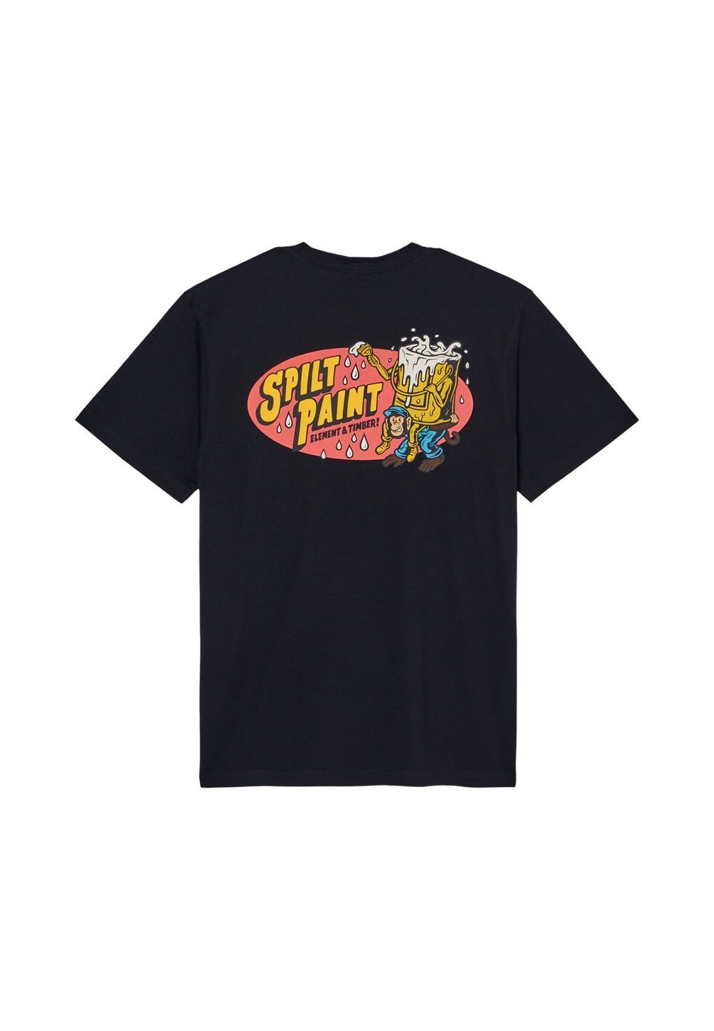Printed T-shirt - black
