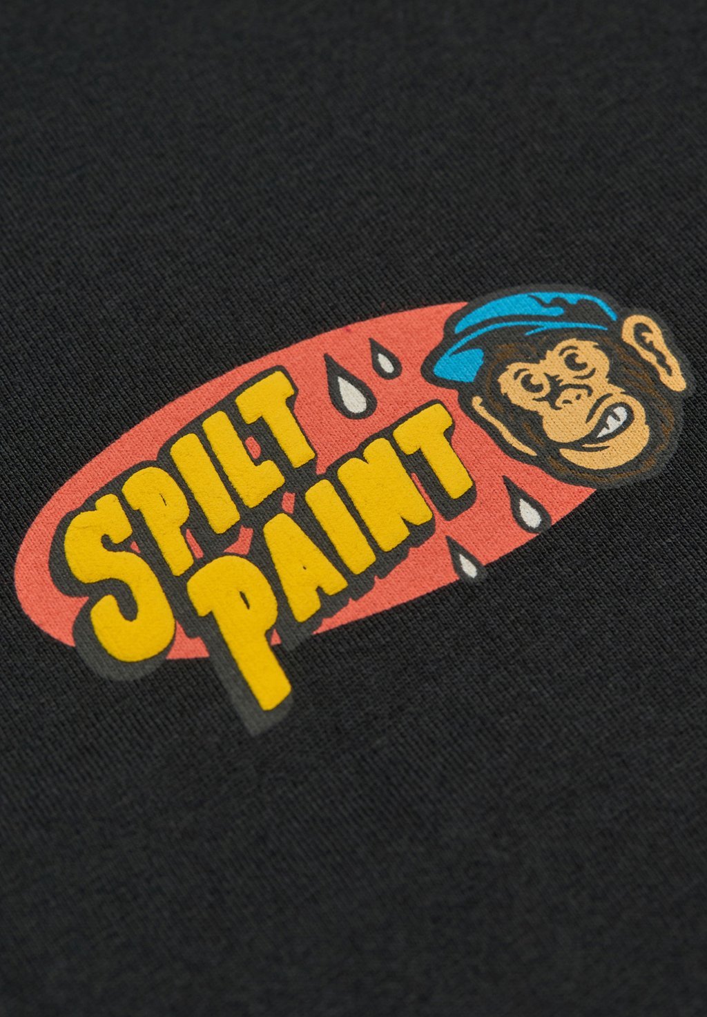 Printed T-shirt - black
