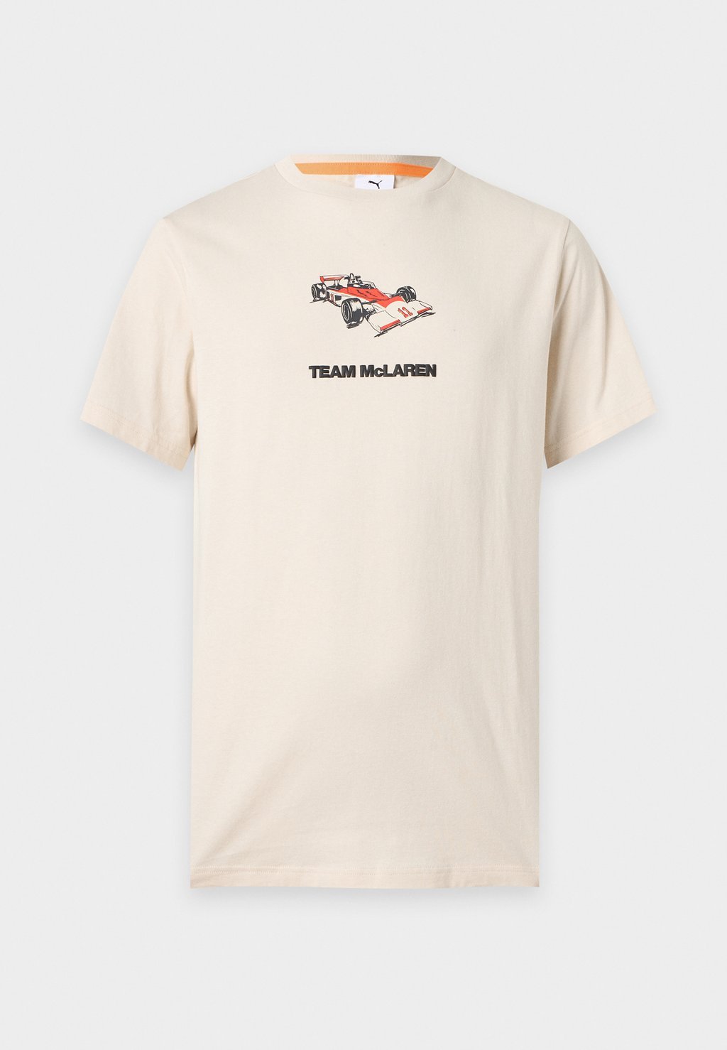 Printed T-shirt with racing graphic - alpine snow