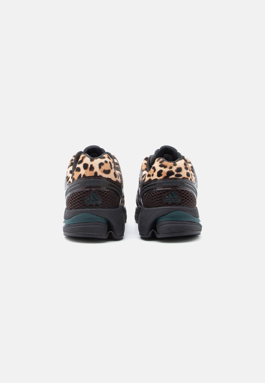 Retro running low-top trainers - aurora ivy/core black/silver-coloured metallic