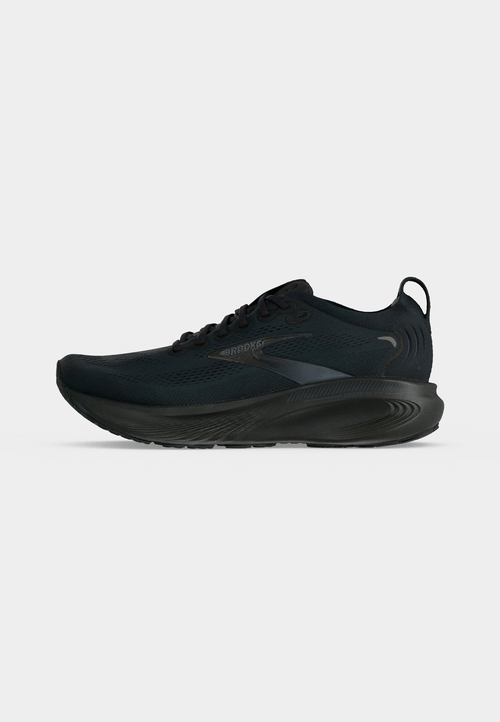 Stability road running shoes - black black ebony