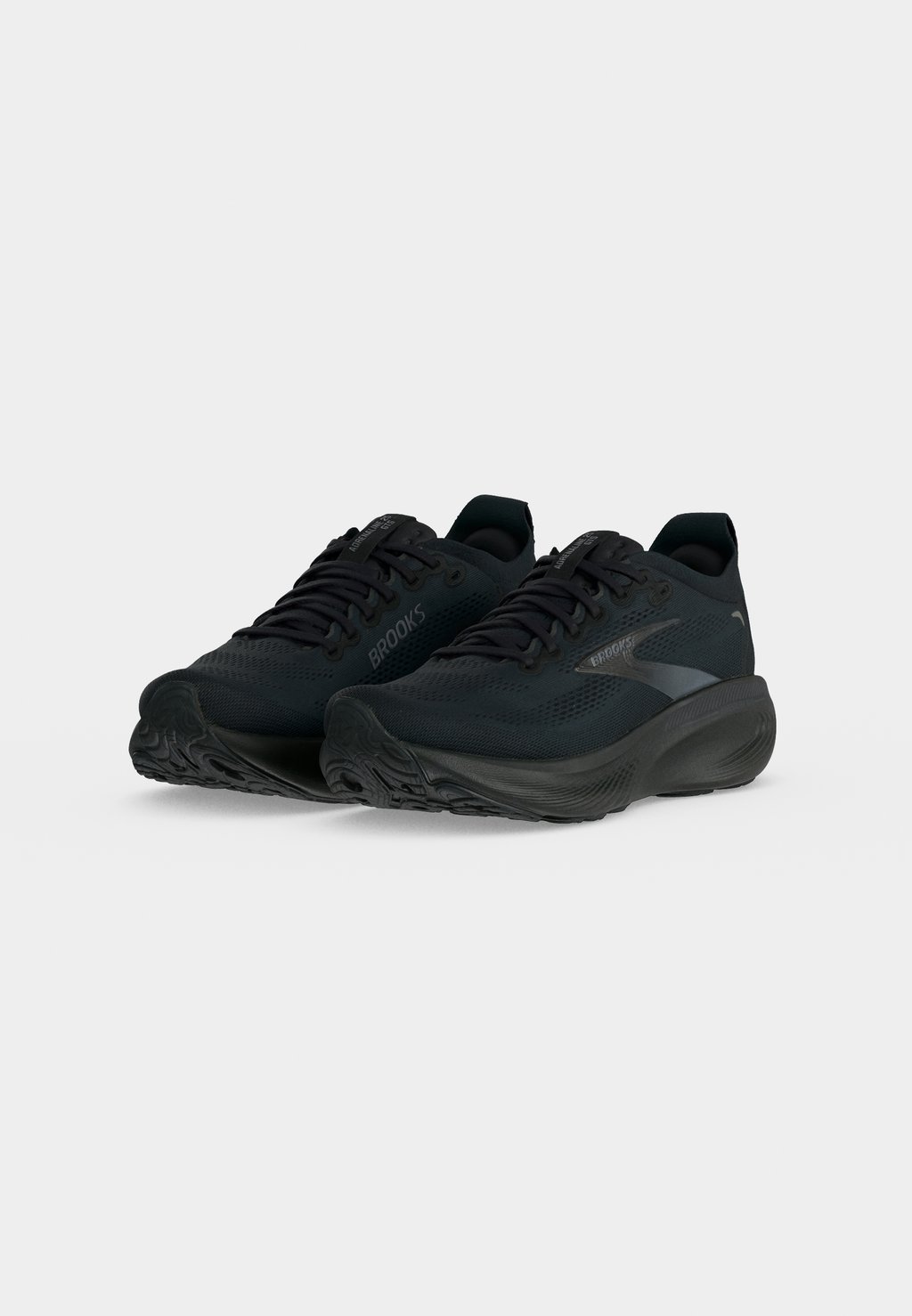 Stability road running shoes - black black ebony