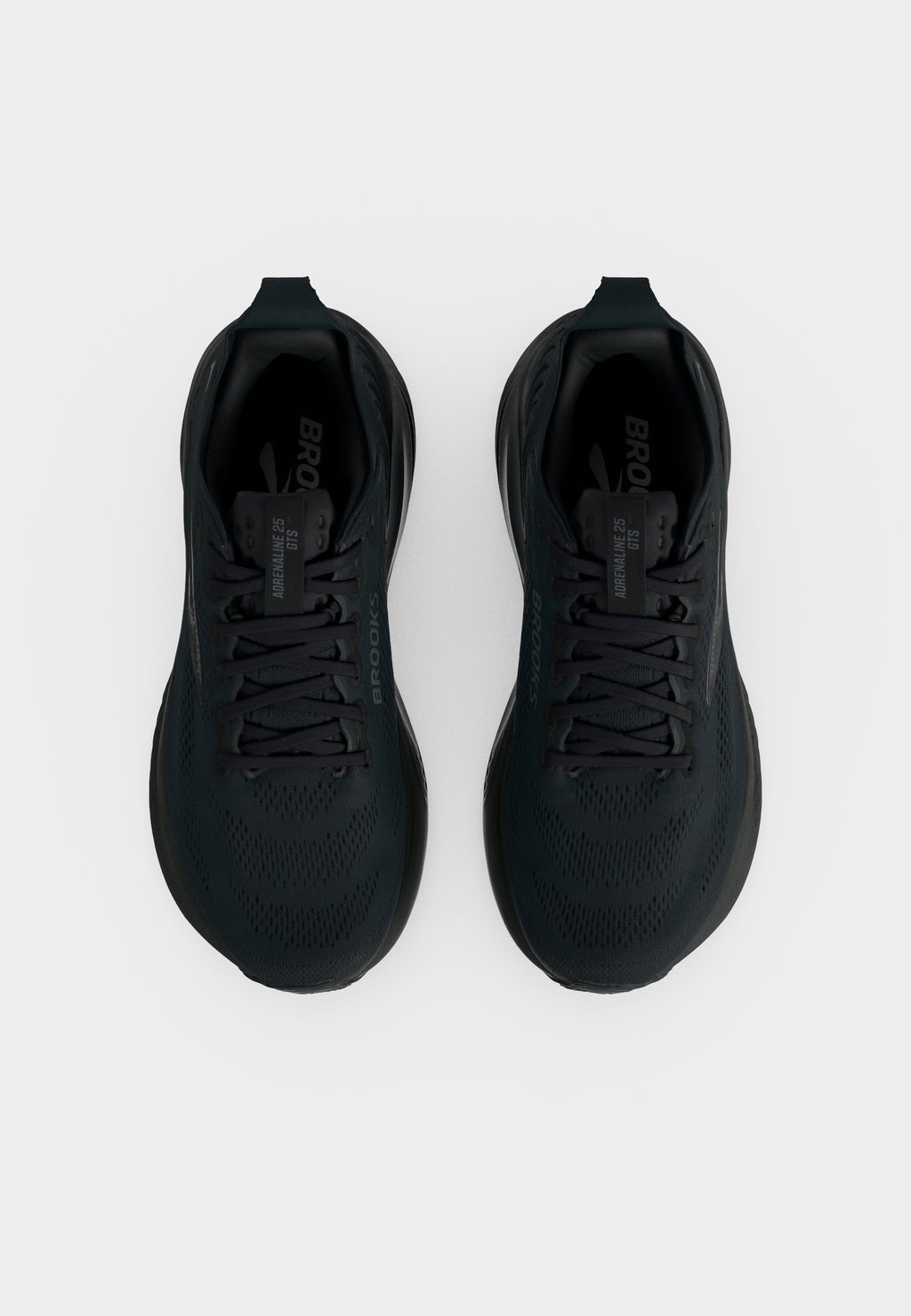 Stability road running shoes - black black ebony