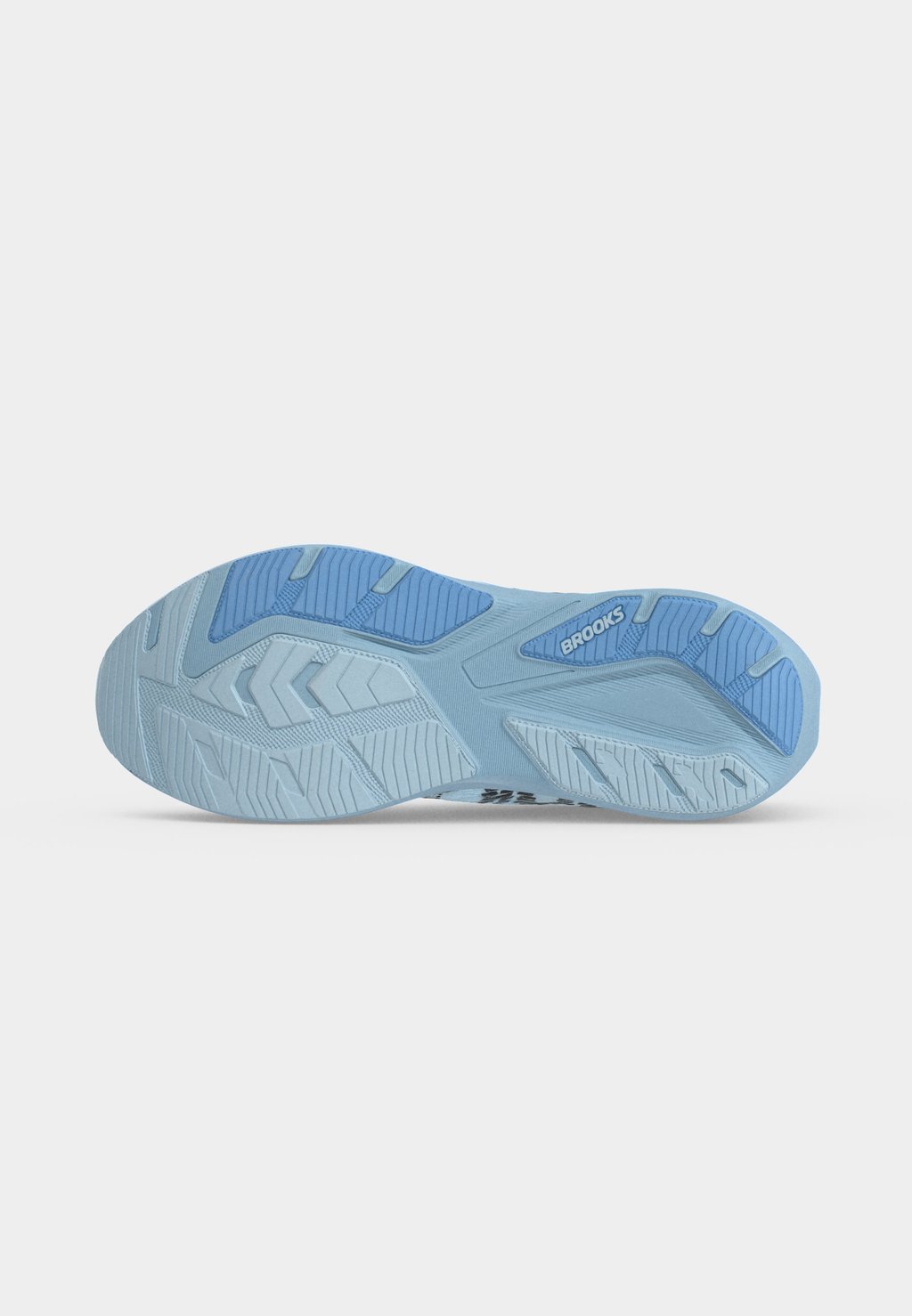 Neutral cushioned road running shoes - blue blue black