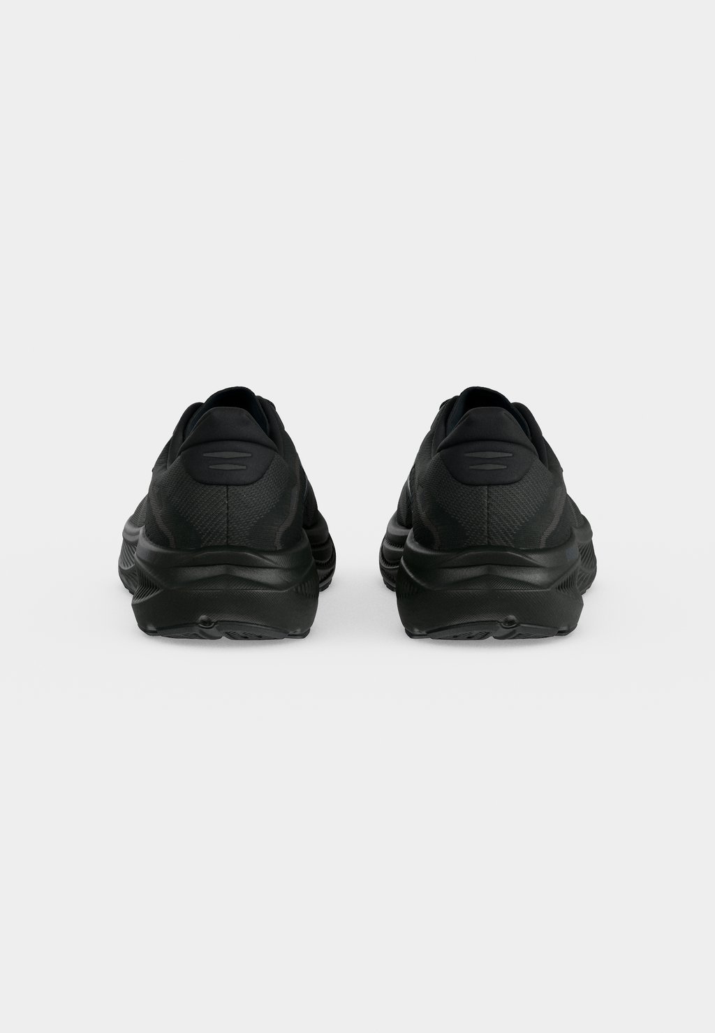 Neutral road running shoes - black ebony