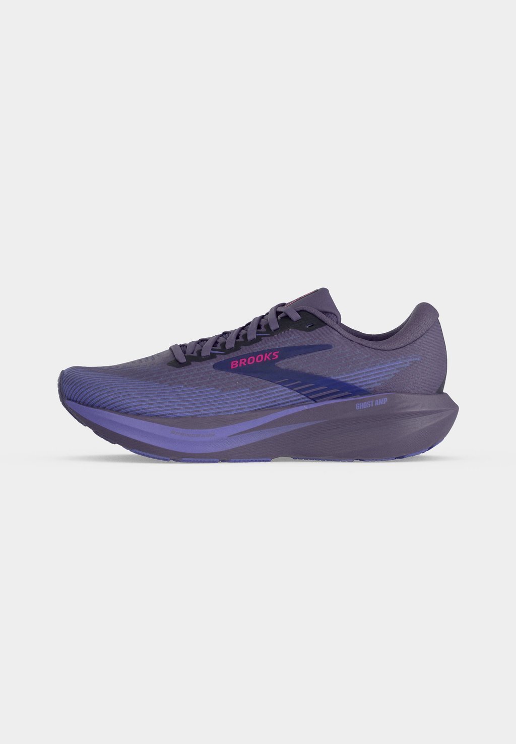 Neutral cushioned road running shoes - purple purple fuchsia