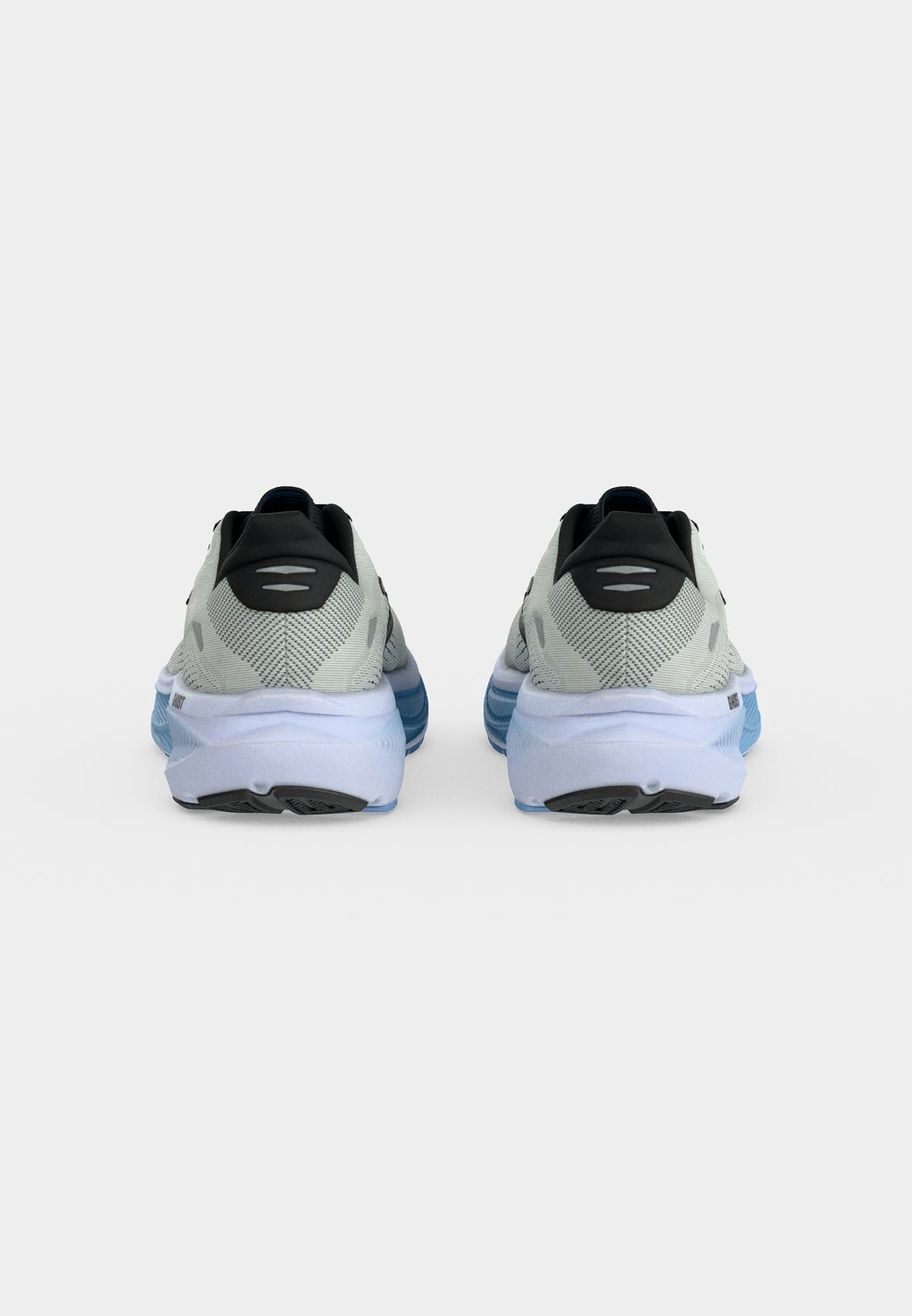 Neutral road running shoes - white black open air