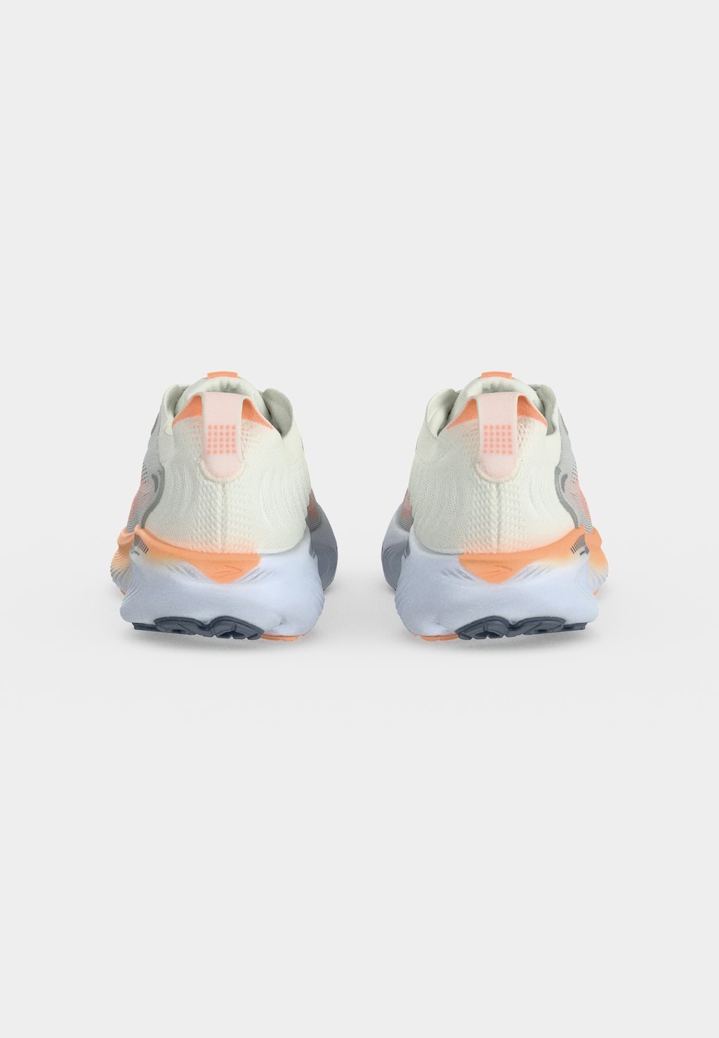 Stability road running shoes - oyster mushroom peach grape