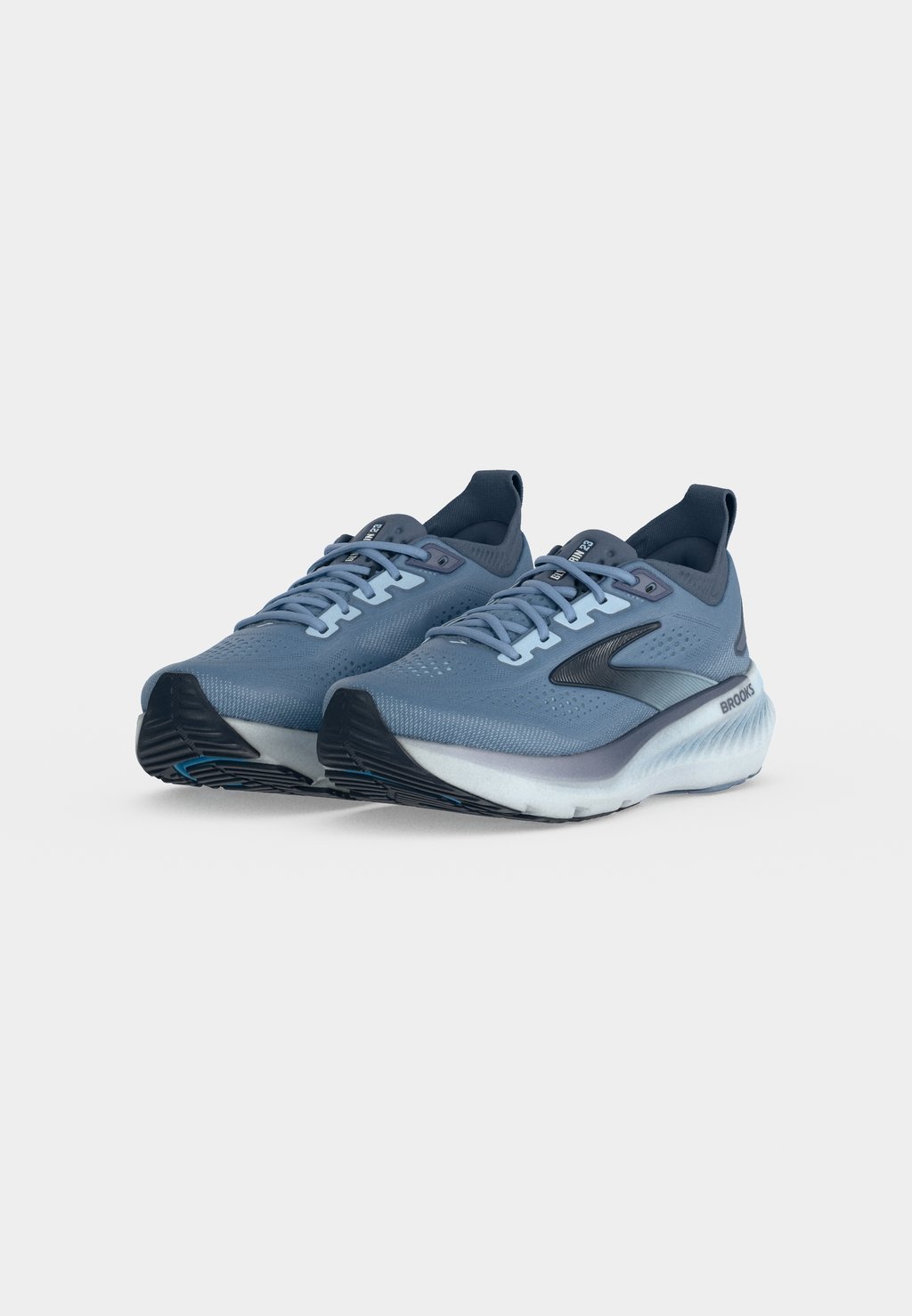 Cushioned road running shoes - rainwashed breeze baltic sea