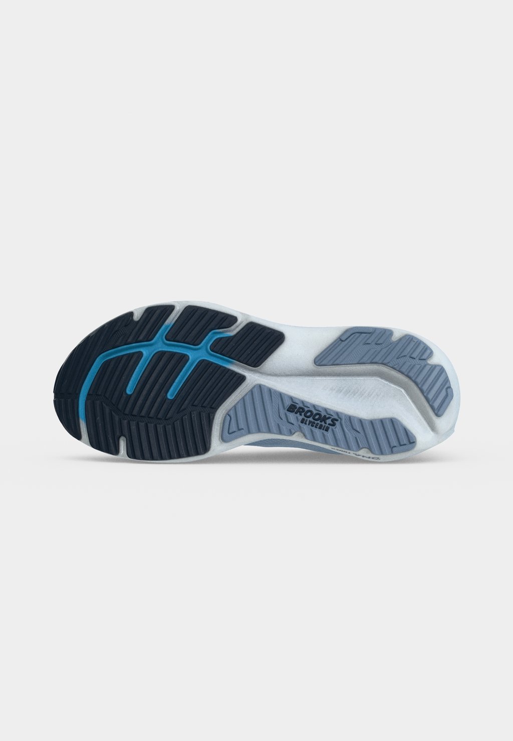 Cushioned road running shoes - rainwashed breeze baltic sea