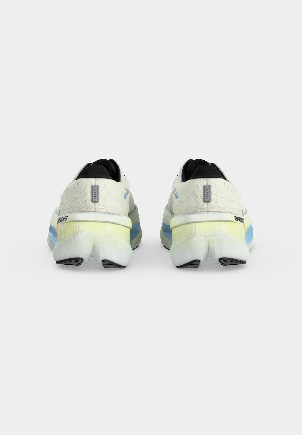 Maximum cushioning road running shoes - bright white black nightlife