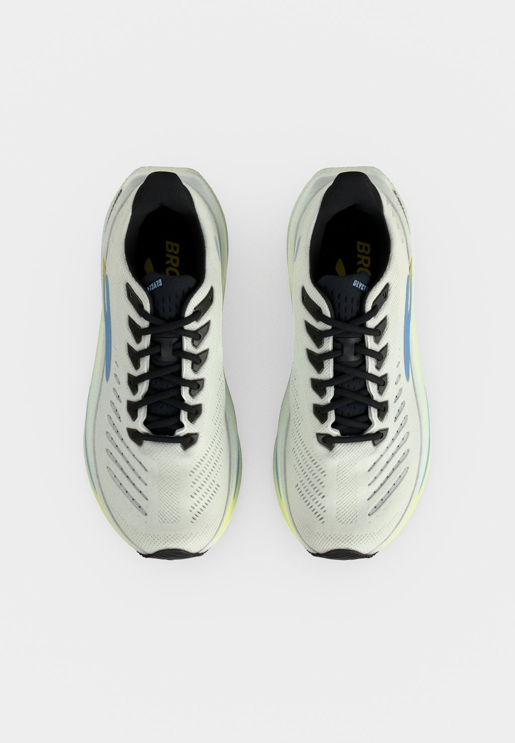 Maximum cushioning road running shoes - bright white black nightlife