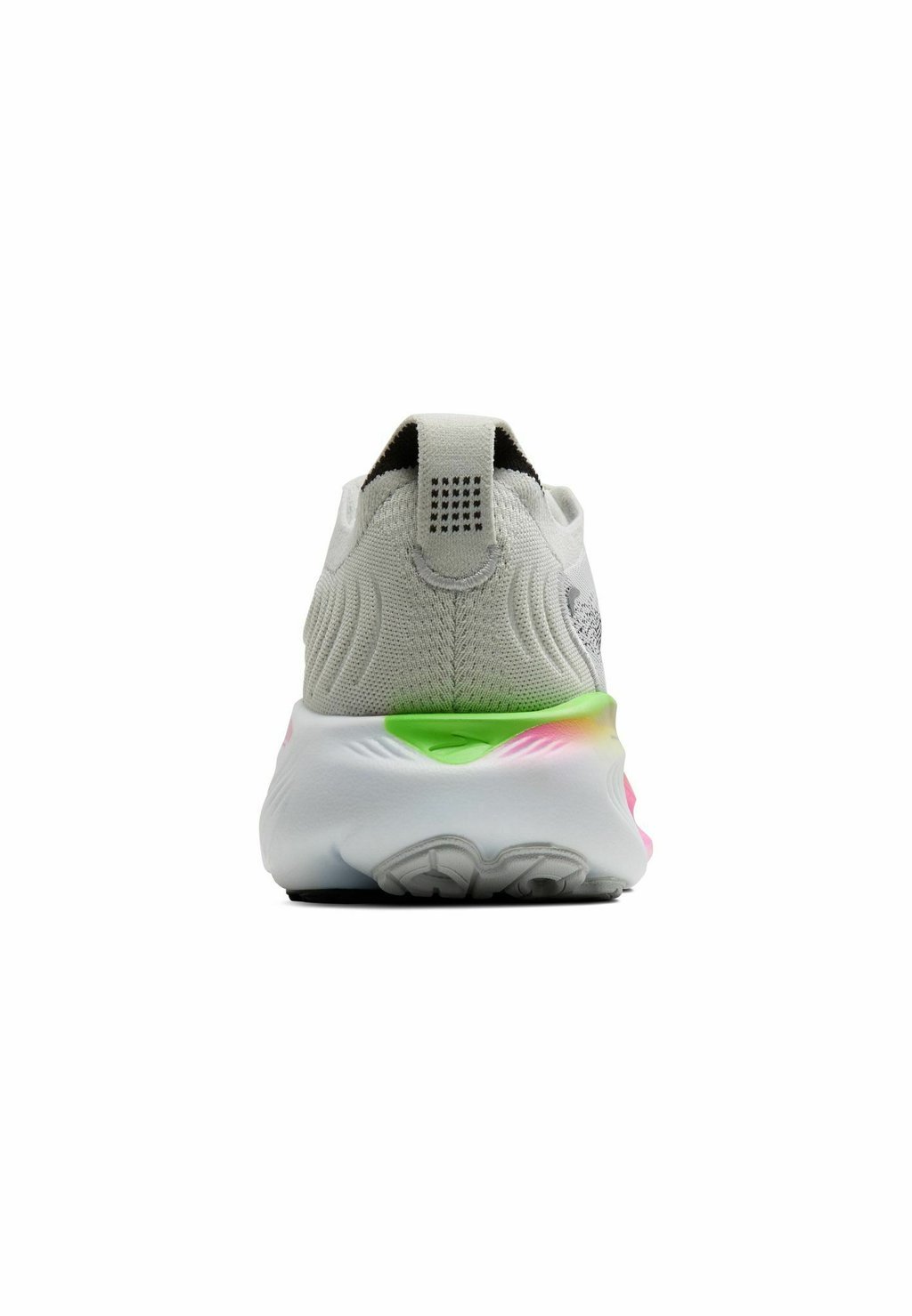Stability road running shoes - oyster pink green