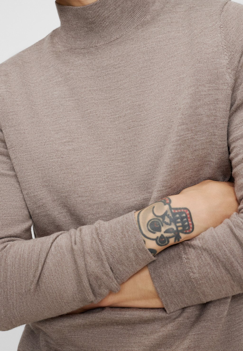 Jumper - taupe