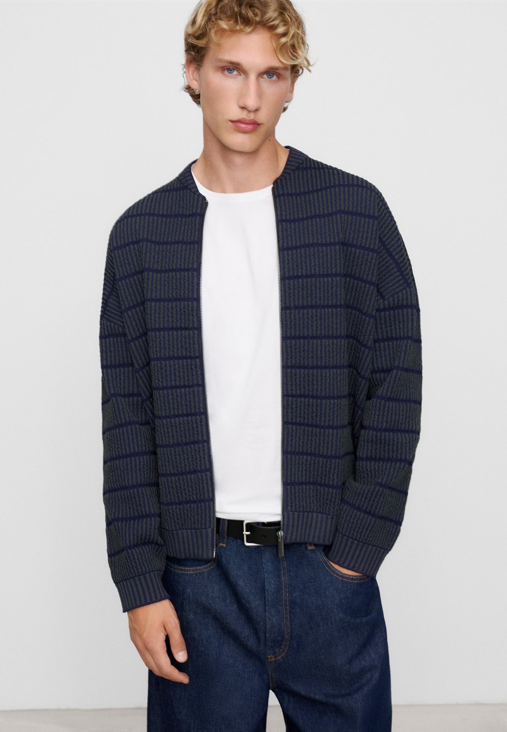 Bomber jacket - green navy