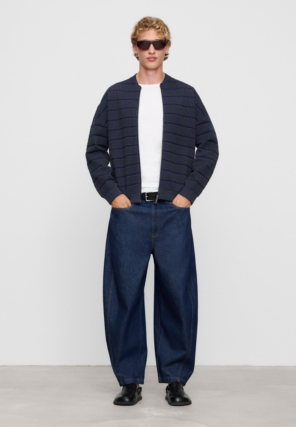 Bomber jacket - green navy