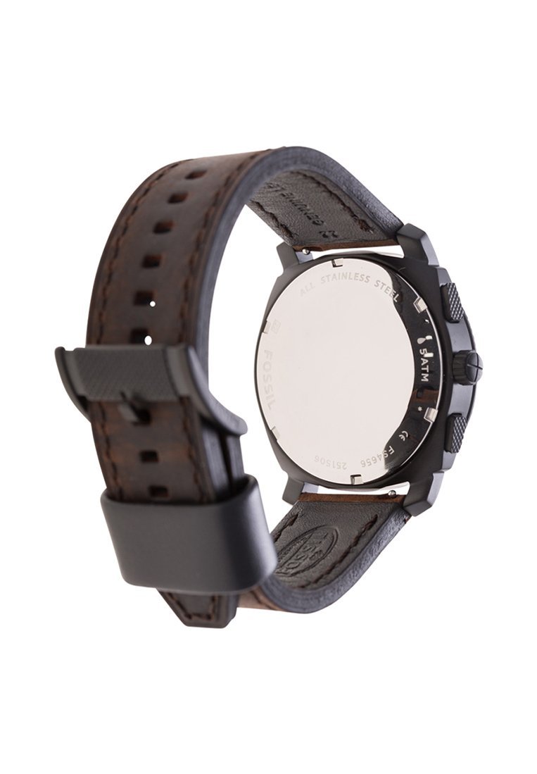 Chronograph watch - dark brown