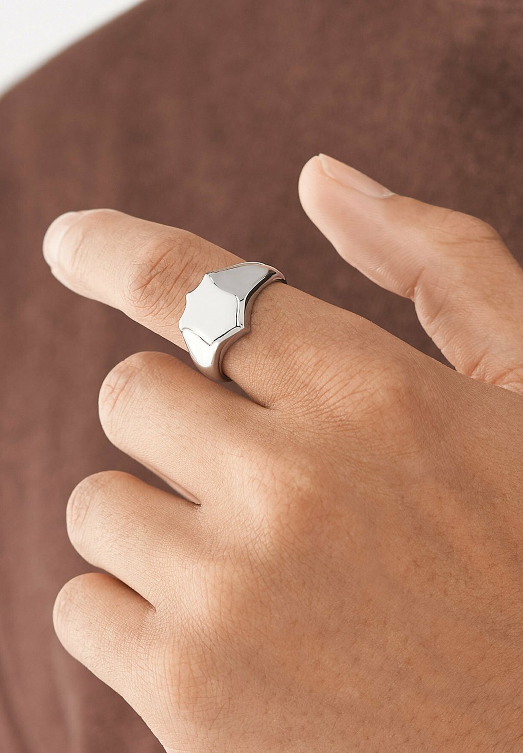 Ring - silver-coloured