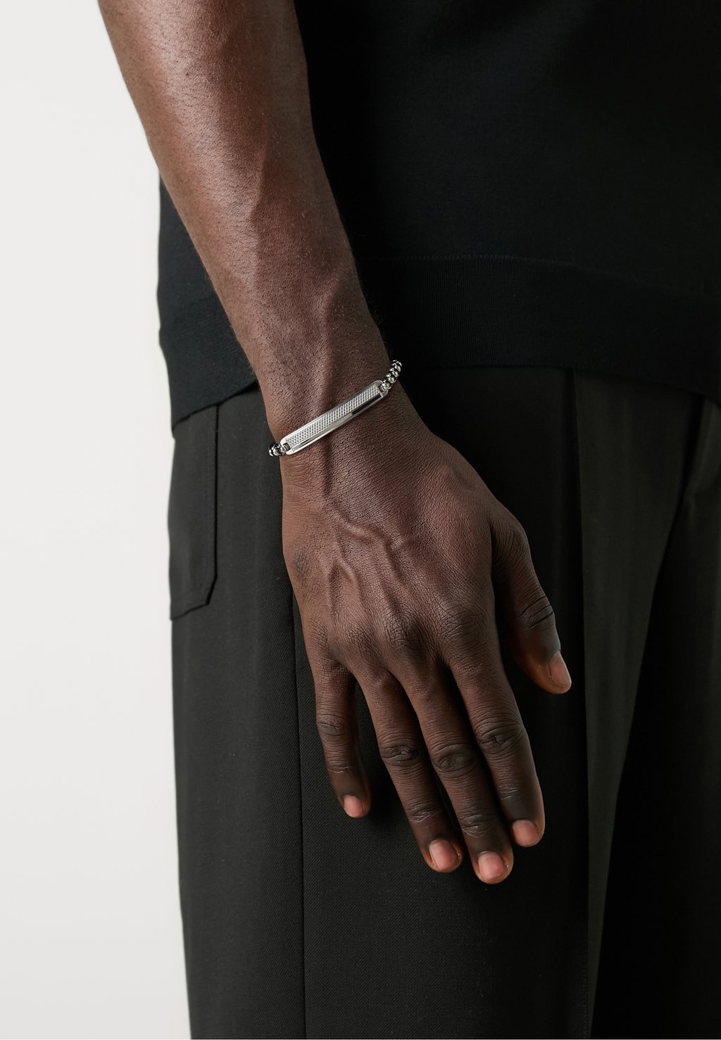 Bracelet - silver-coloured