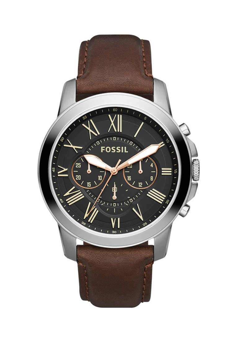 Chronograph watch - brown