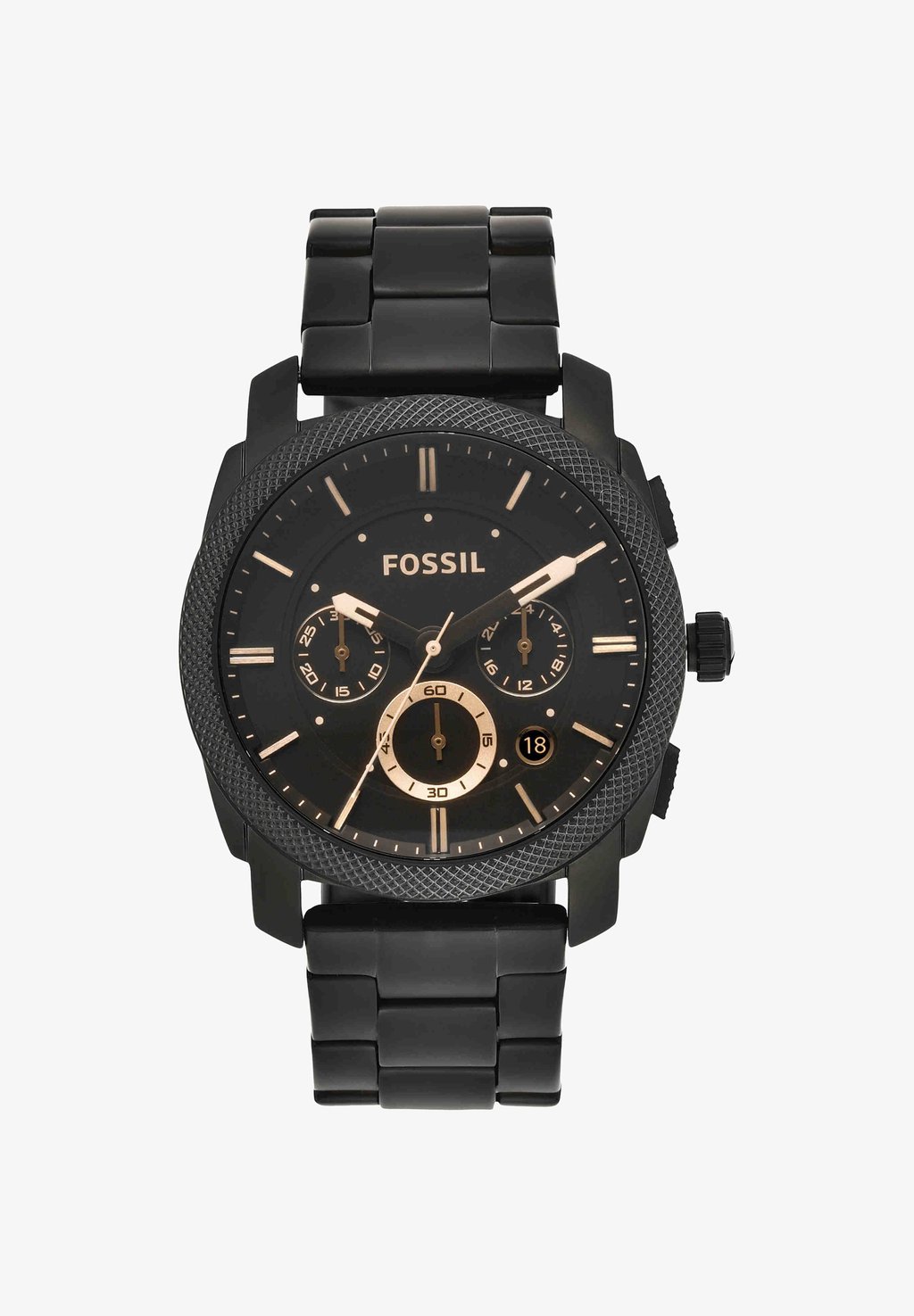 Chronograph watch - black