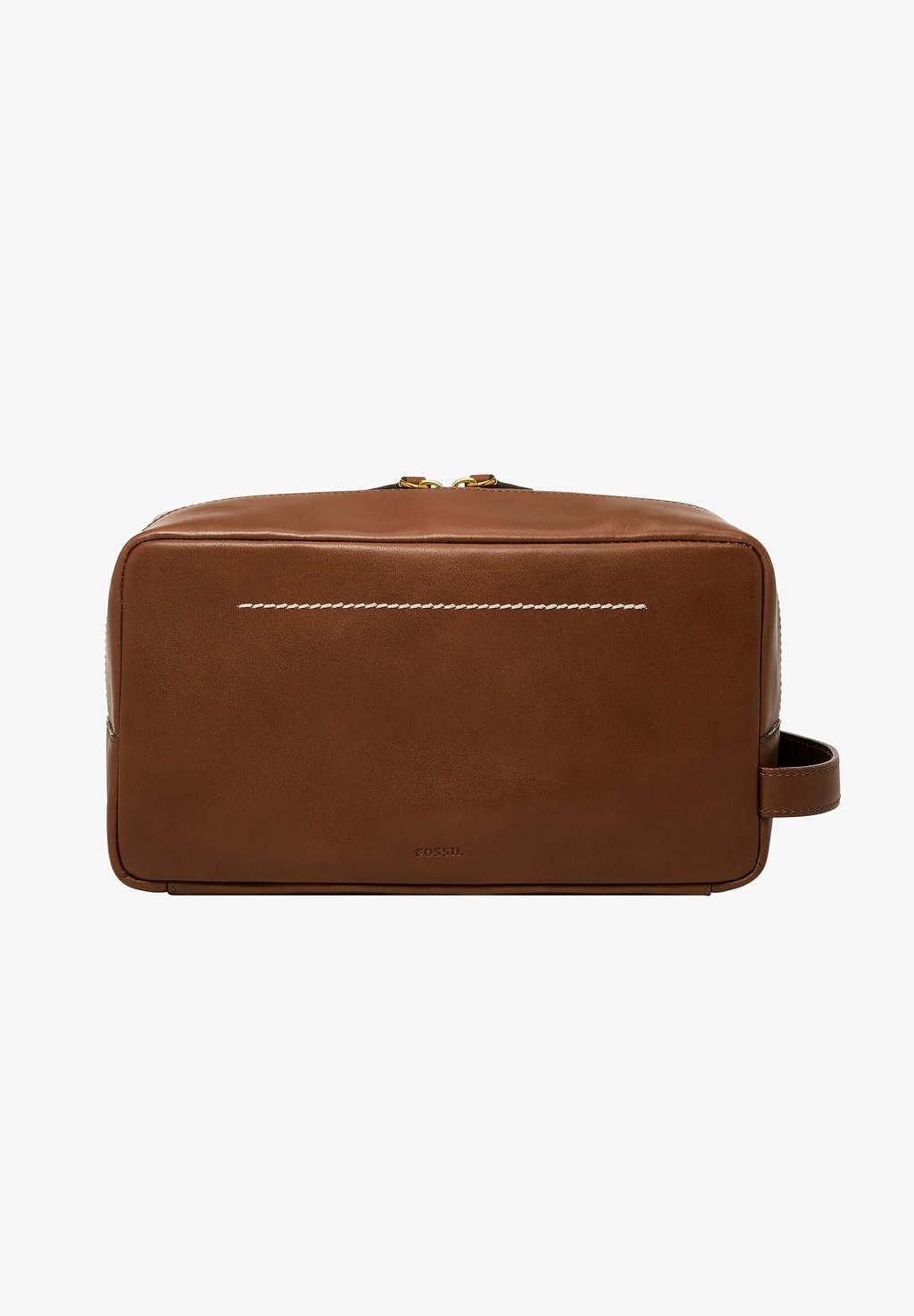 Wash bag gift set - brown