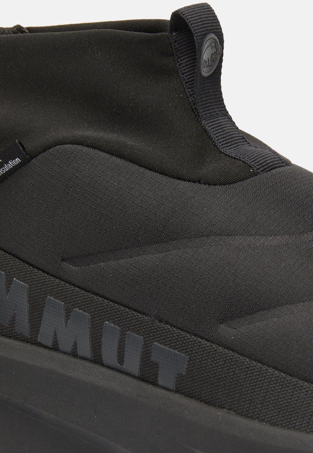 Men's low snow boots - black
