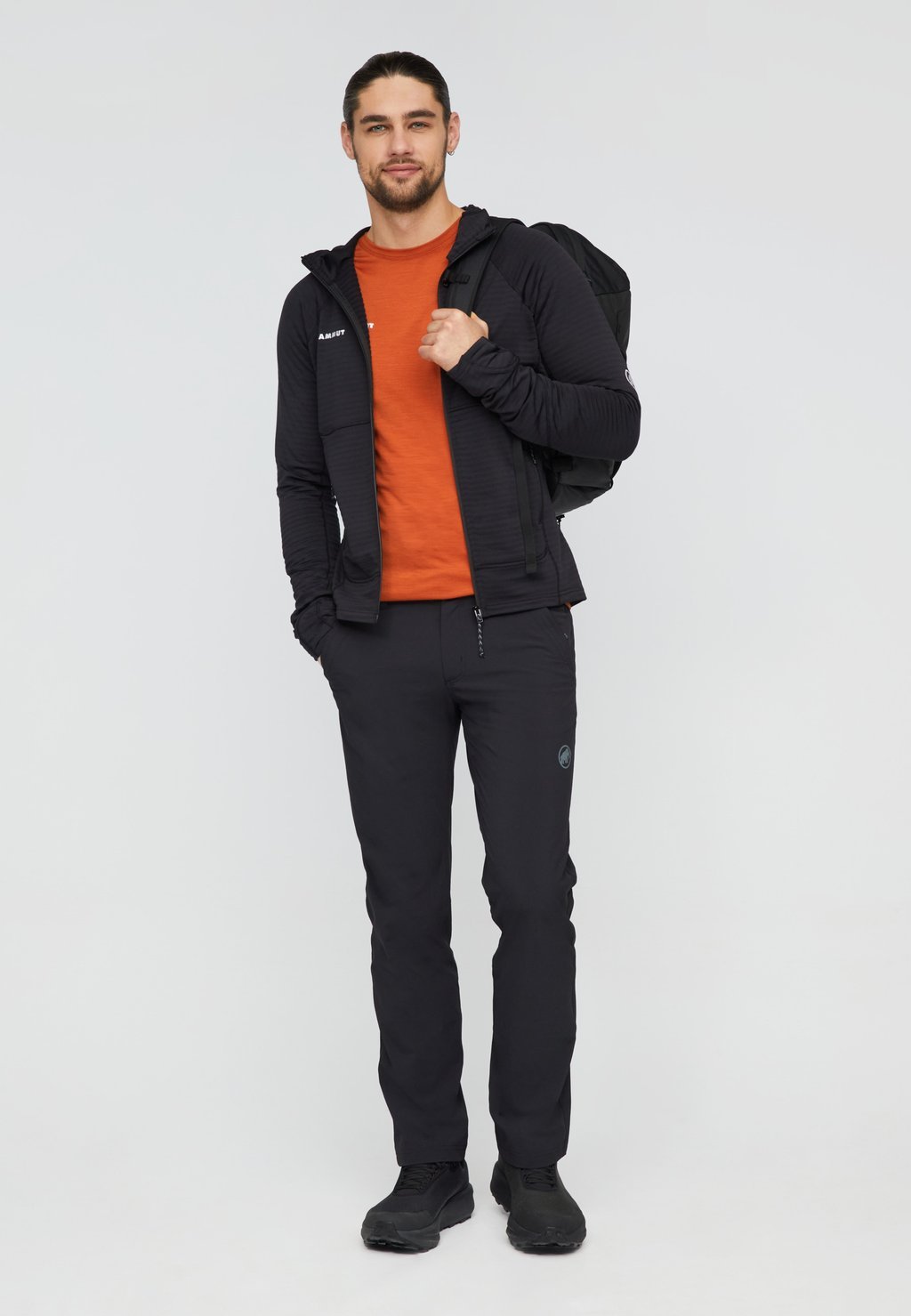 Long-sleeve top - autumn larice