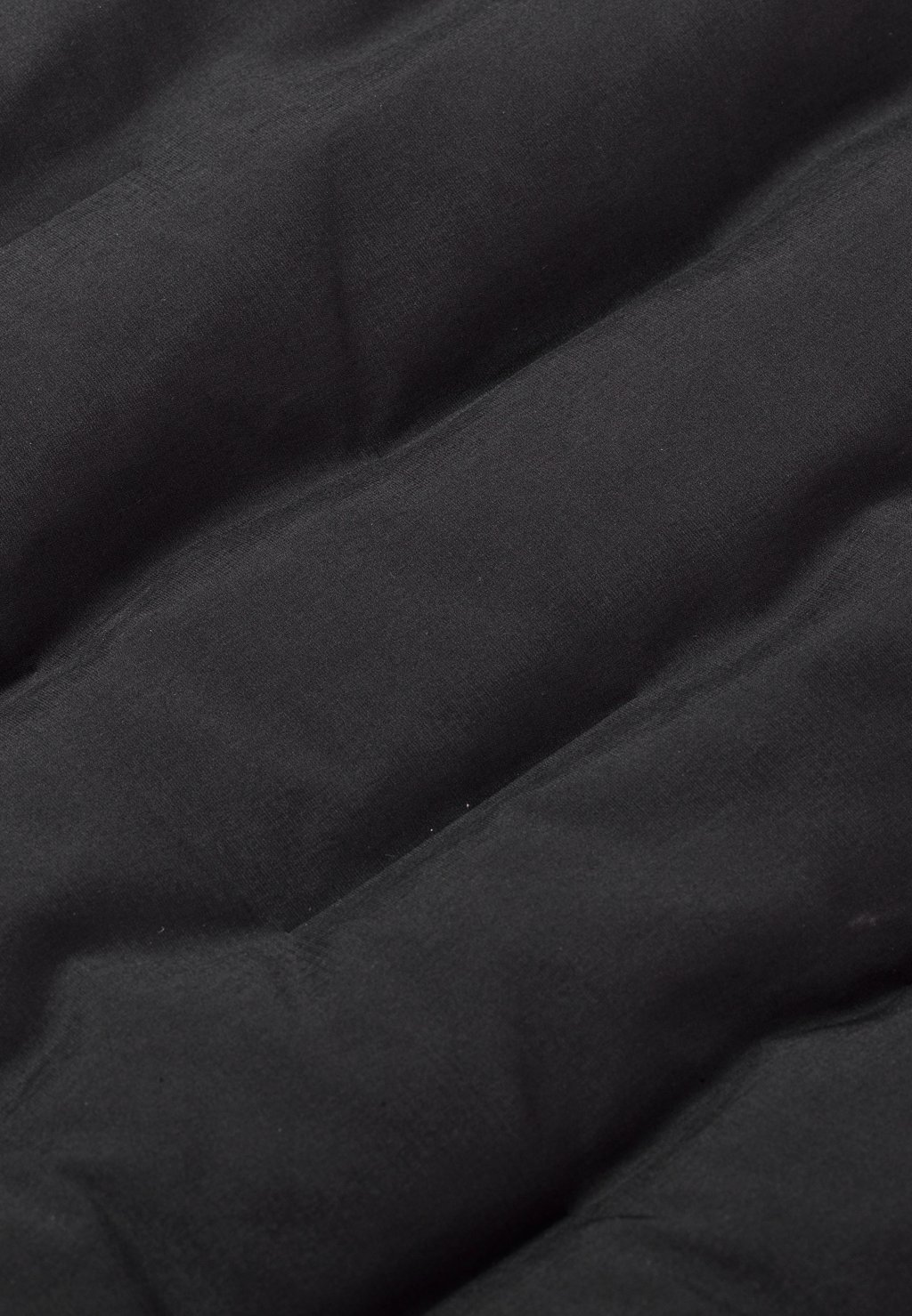 Men's hooded winter jacket - black