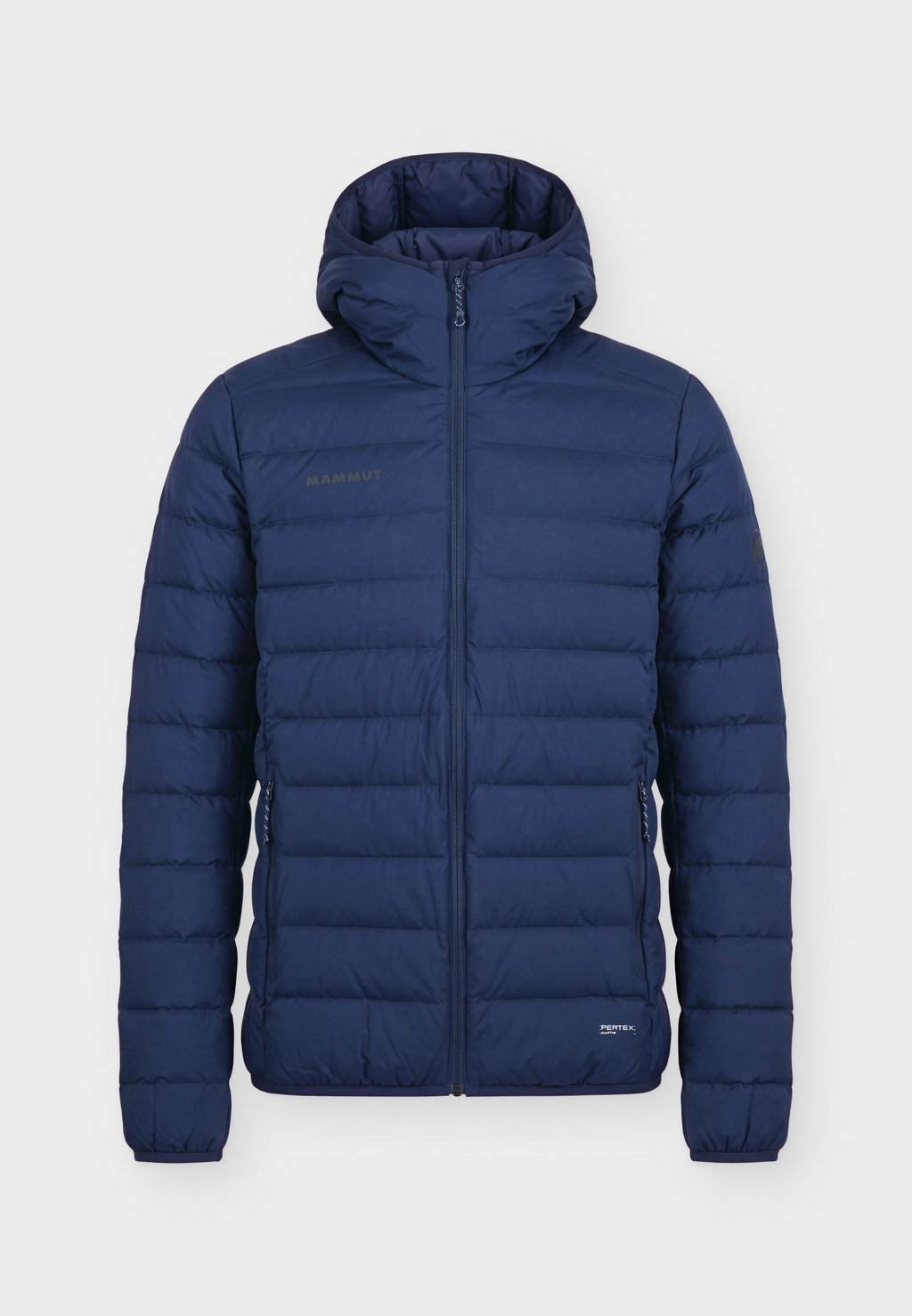 Men's hooded down jacket - marine