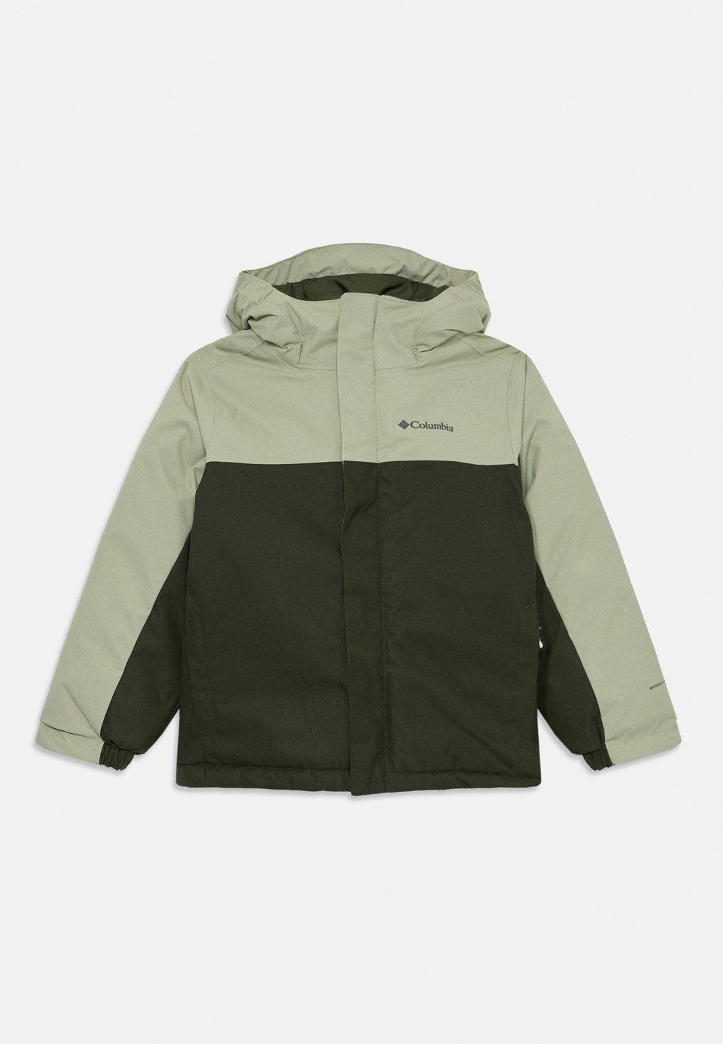 Padded outdoor jacket - greenscape/safari