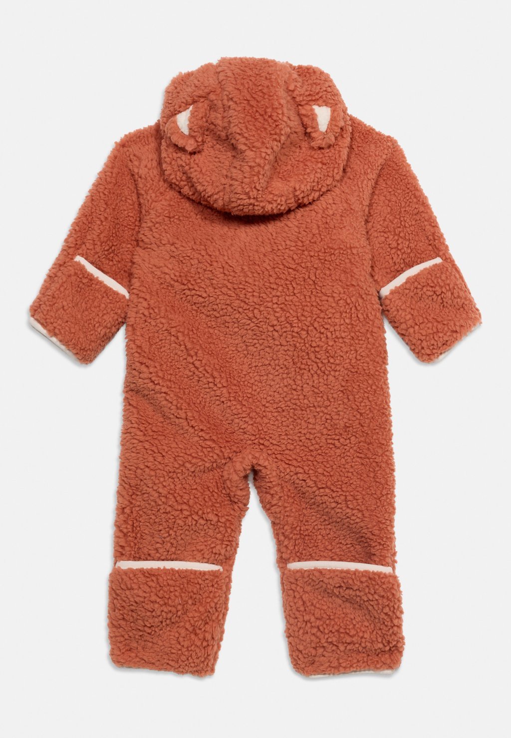 Unisex baby jumpsuit - teak brown/chalk