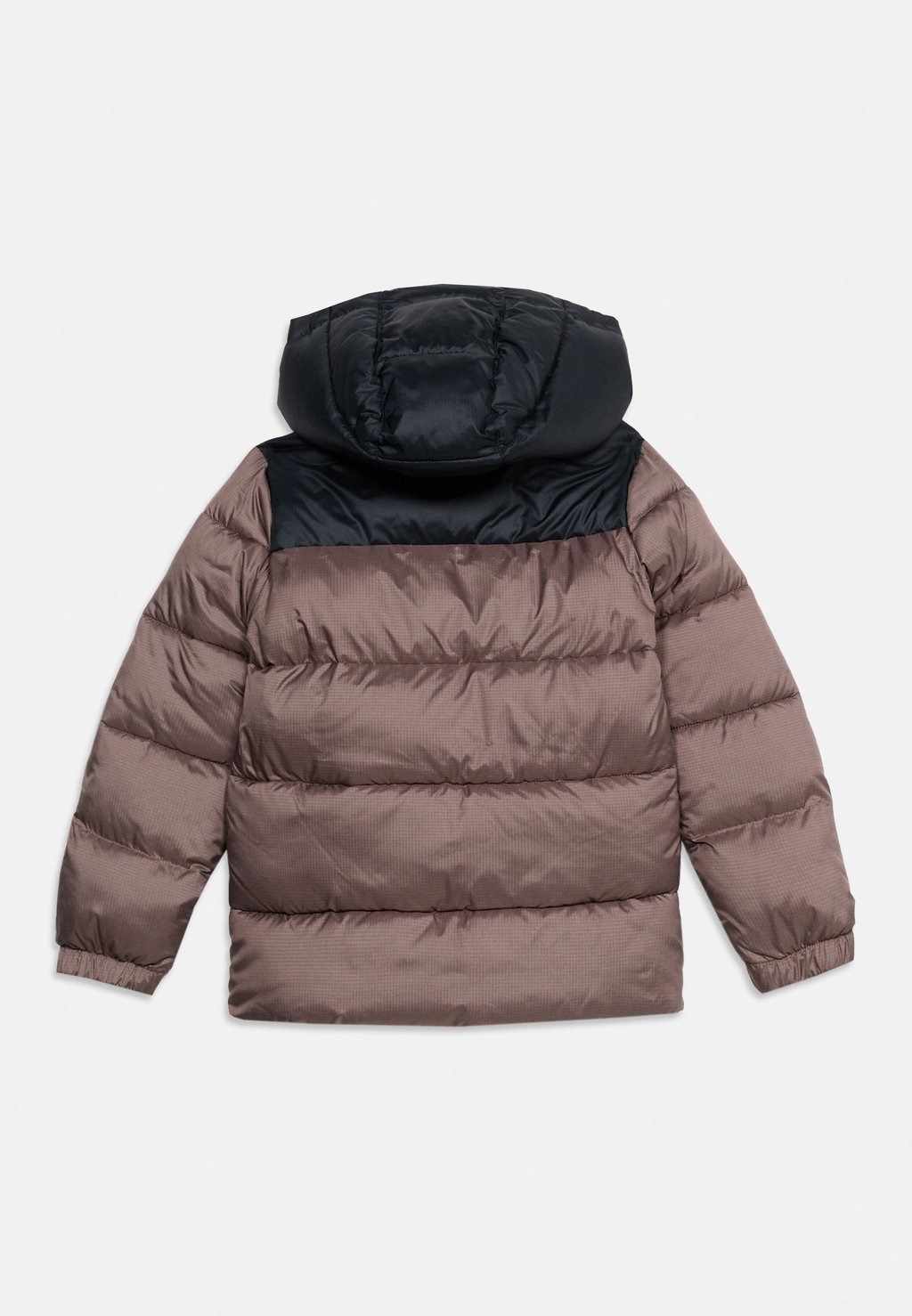 Unisex padded hooded winter jacket - iron/black
