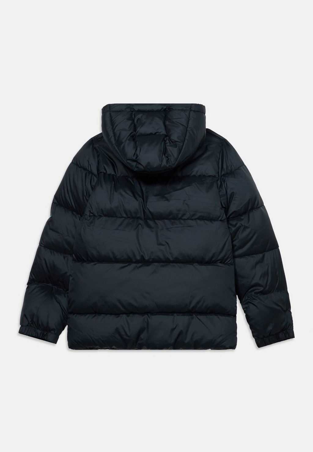 Unisex padded hooded winter jacket - black
