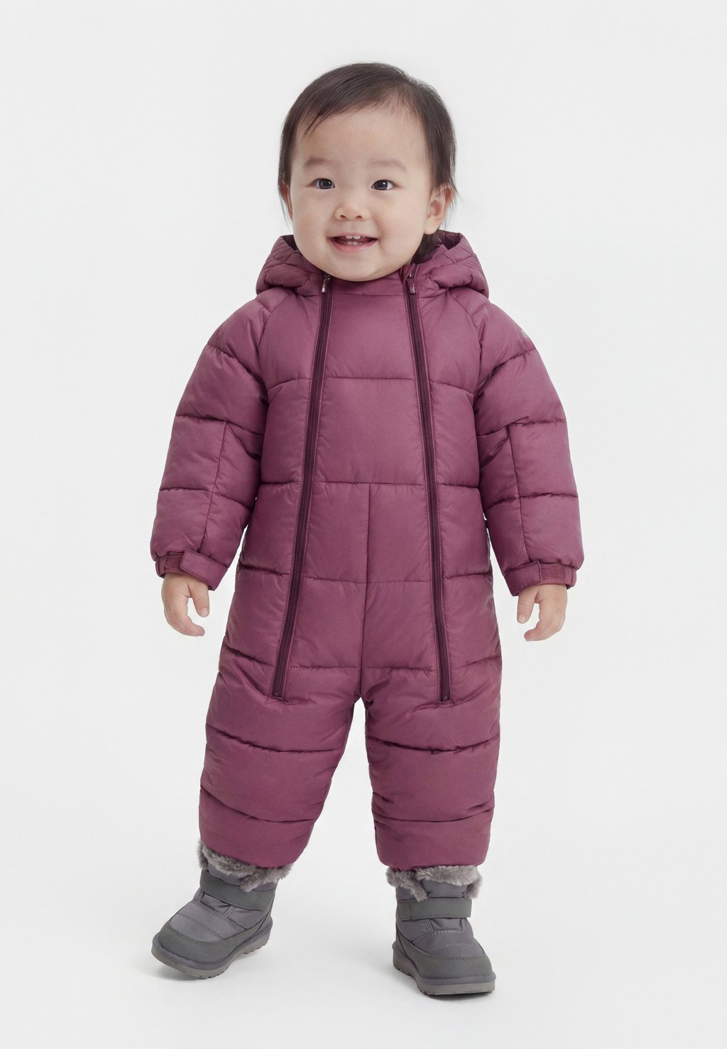 Unisex snowsuit - mauve