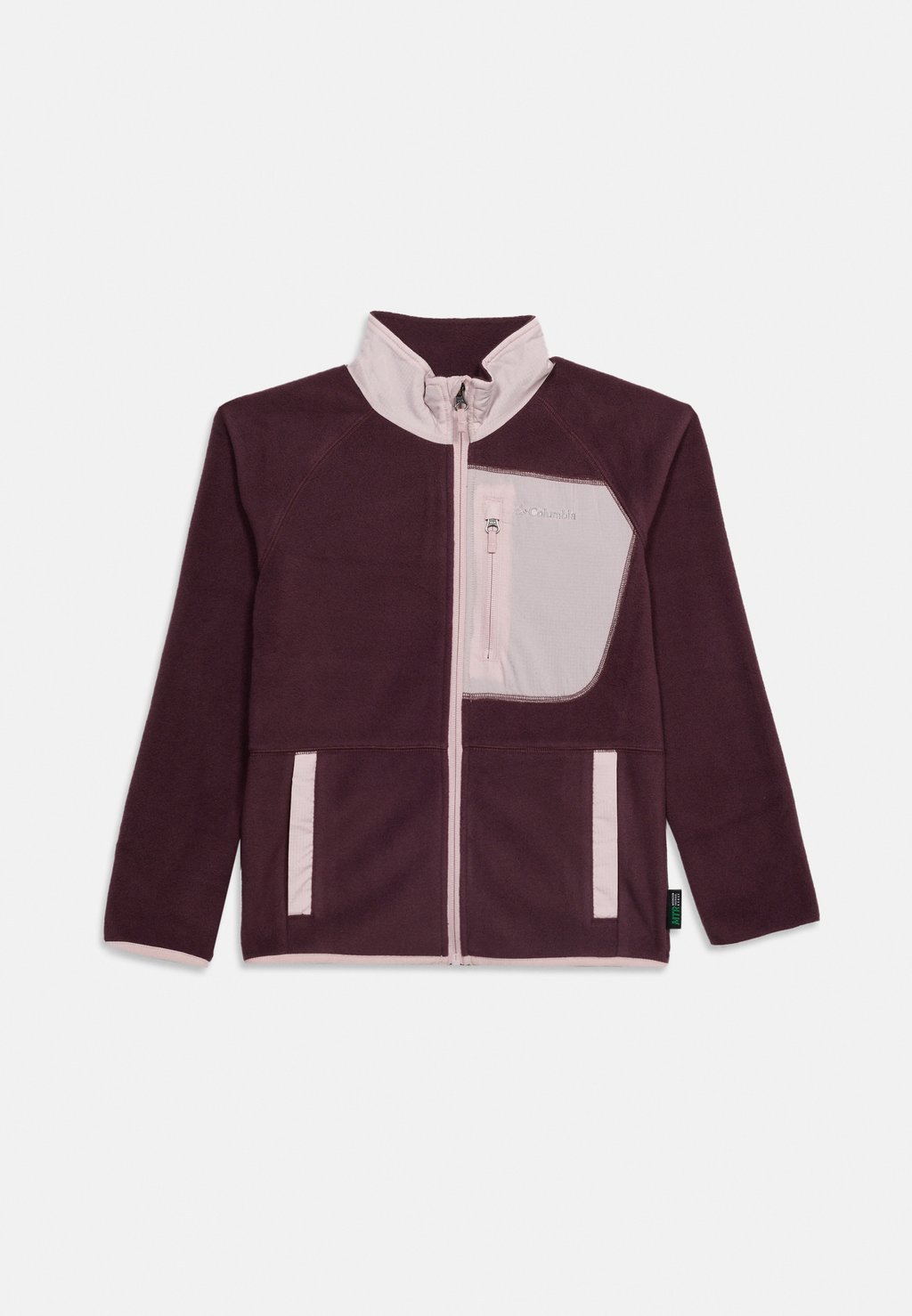 Full-zip fleece jacket - moonvista/mineral pink