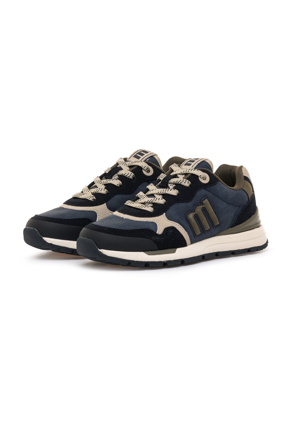 Low-top trainers - azul marino