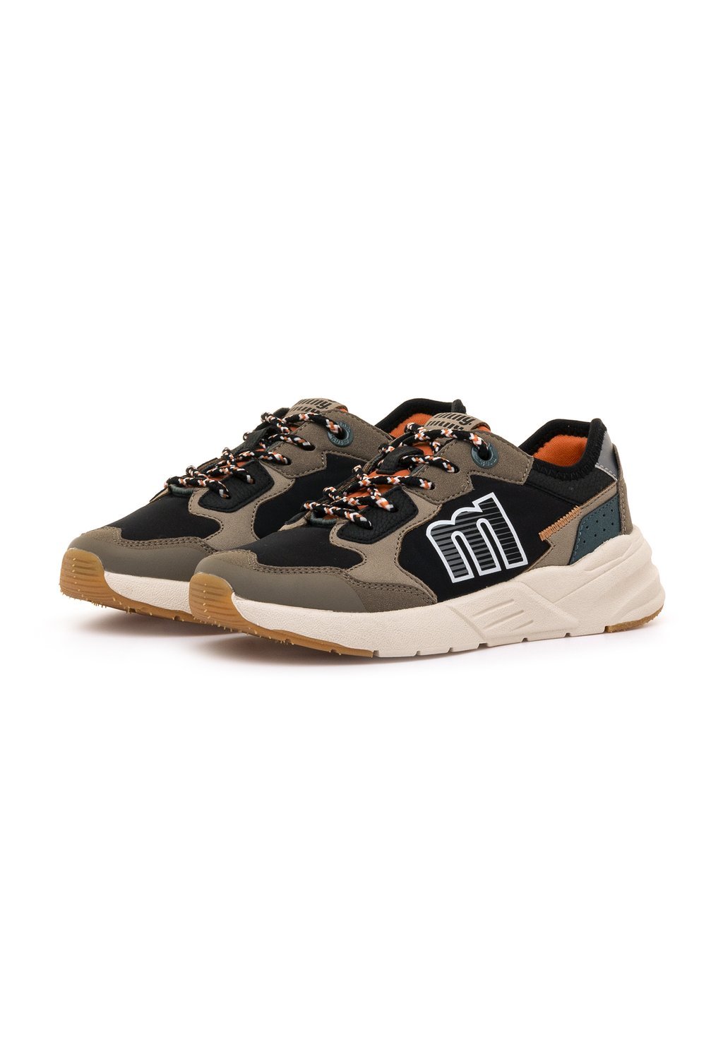Unisex low-top trainers - marron