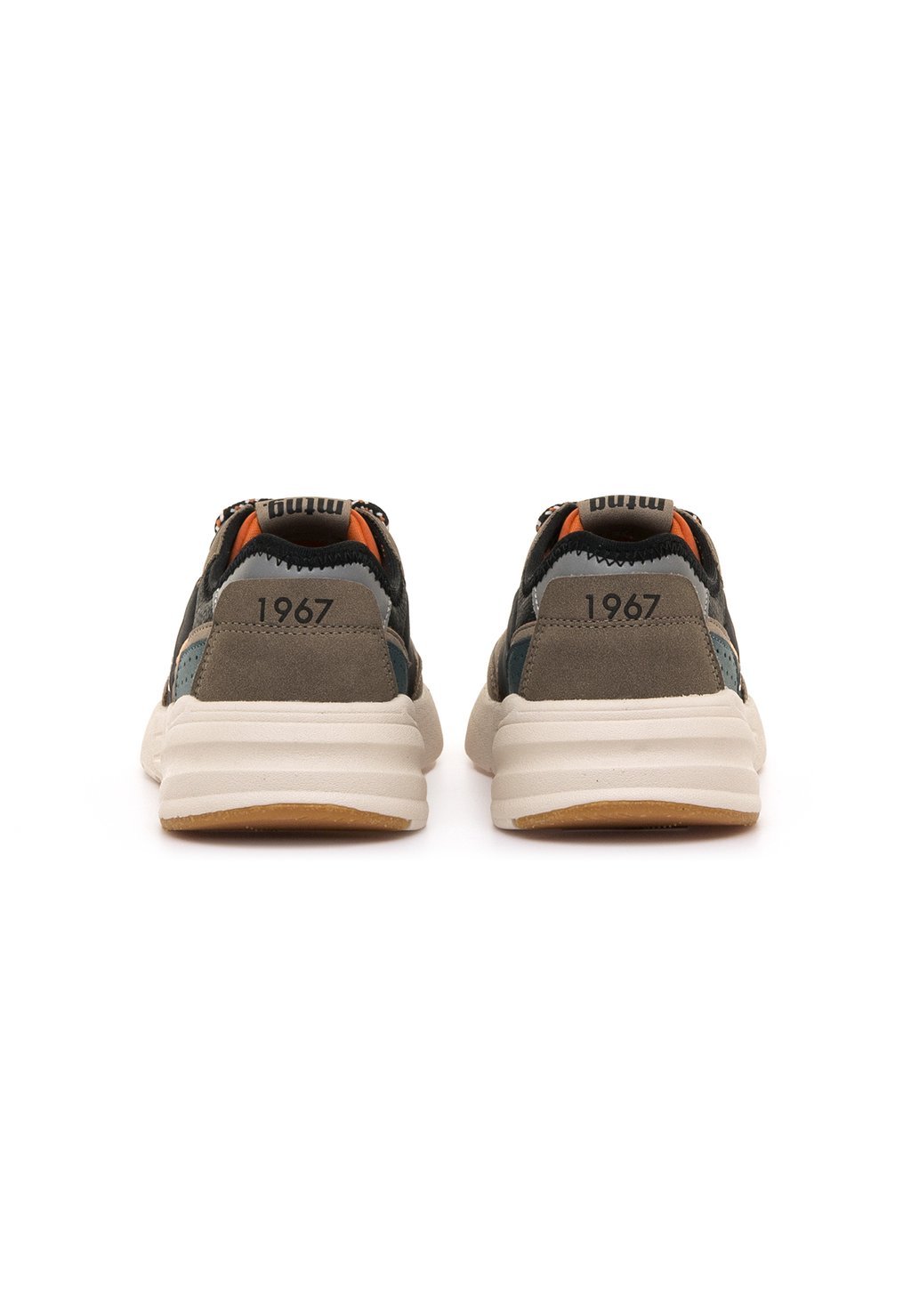 Unisex low-top trainers - marron