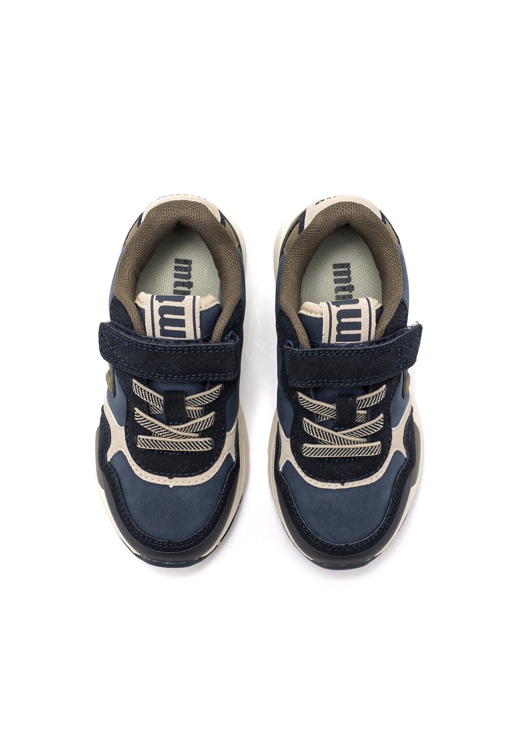 Girls' low-top trainers - azul oscuro