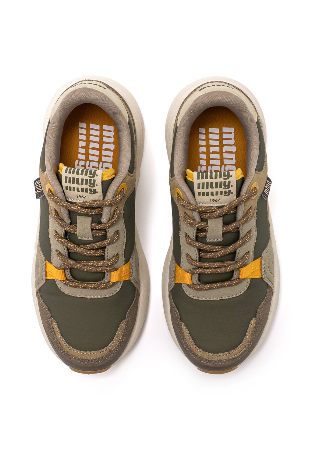 Unisex low-top trainers - marron