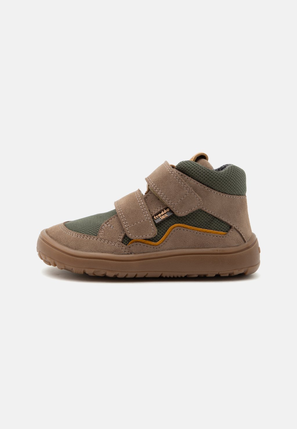 Waterproof autumn barefoot high-top trainers - beige